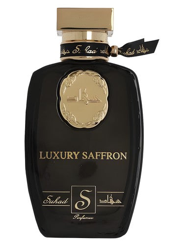 Suhad Perfumes Luxury Saffron fragrance bottle