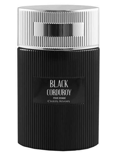 Chris Adams Black Corduroy Pour Homme fragrance bottle