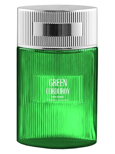 Chris Adams Green Corduroy Pour Homme fragrance bottle