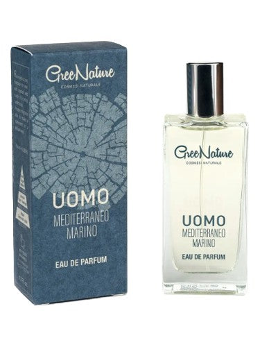 GreeNature Uomo Mediterraneo Marino fragrance bottle