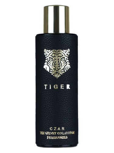 CZAR Tiger X Aslan Gülçiçek fragrance bottle