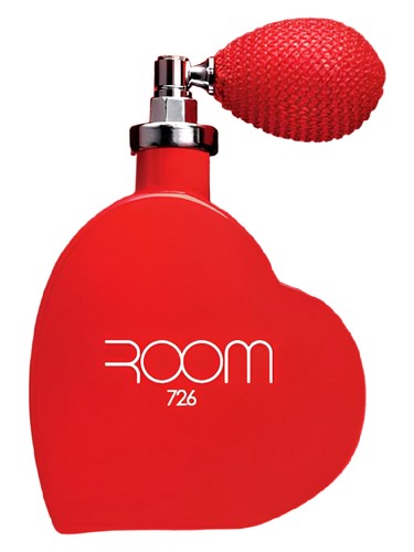 Rubino Cosmetics Room 726 Red fragrance bottle