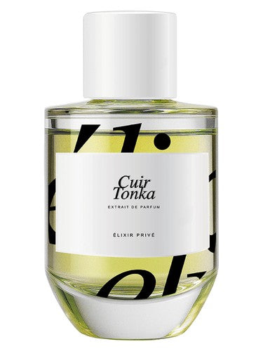 Elixir Prive Cuir Tonka fragrance bottle