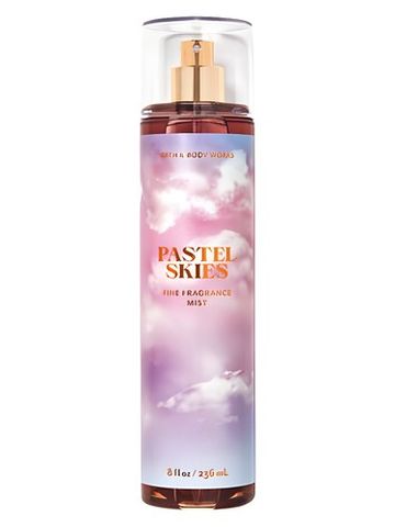 Bath & Body Works Pastel Skies fragrance bottle