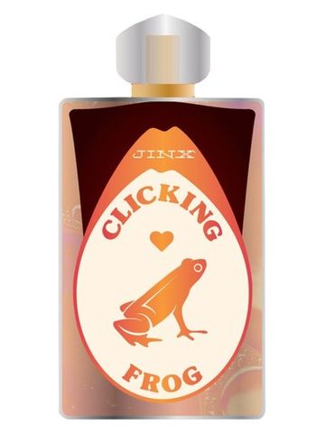 Jinx Smells Clicking Frog fragrance bottle