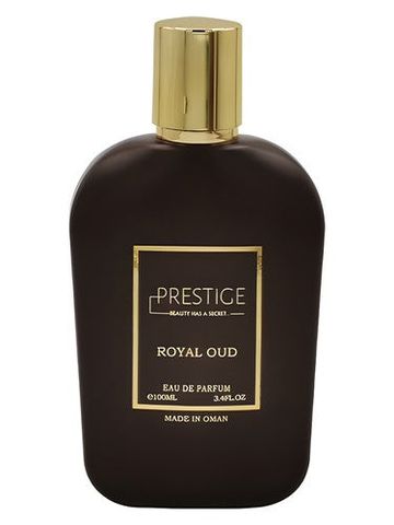 Prestige - Beauty Has a Secret Royal Oud fragrance bottle