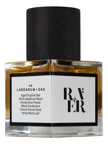 RAER Scents Accord No. 08: Labdanum + Oak fragrance bottle