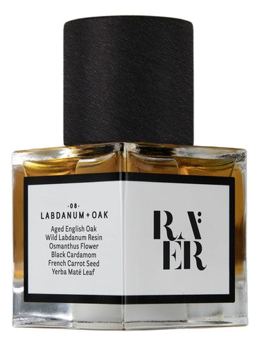 RAER Scents Accord No. 08: Labdanum + Oak fragrance bottle