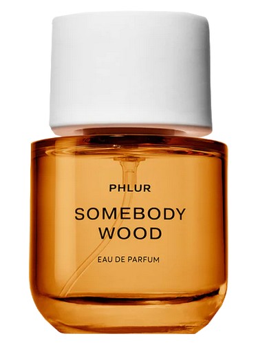 Phlur Somebody Wood fragrance bottle