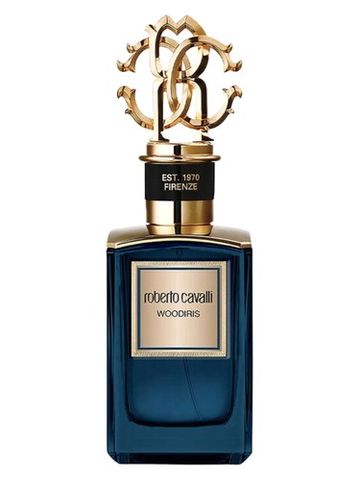 Roberto Cavalli Woodiris fragrance bottle