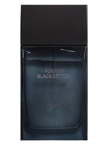 Zara For Him Black Edition 2022 fragrance bottle