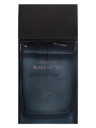 Zara For Him Black Edition 2022 fragrance bottle