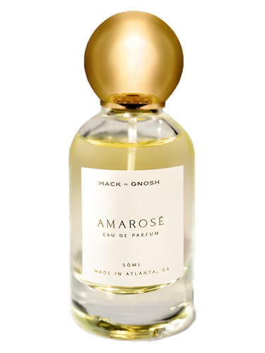 Mack n Gnosh Amarosé fragrance bottle