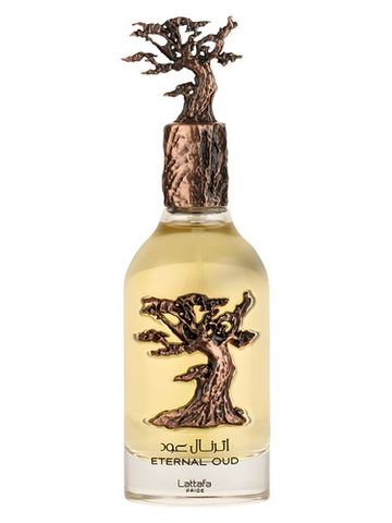 Lattafa Perfumes Eternal Oud fragrance bottle
