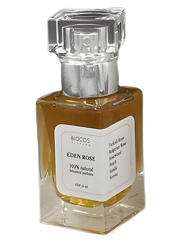 BIOCOS Eden Rose fragrance bottle