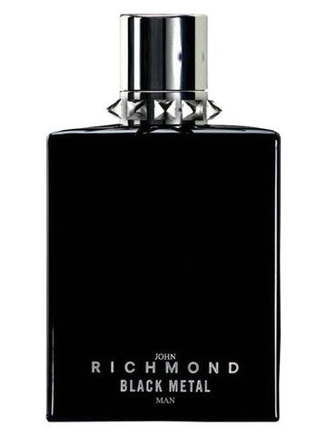 John Richmond Black Metal Man fragrance bottle