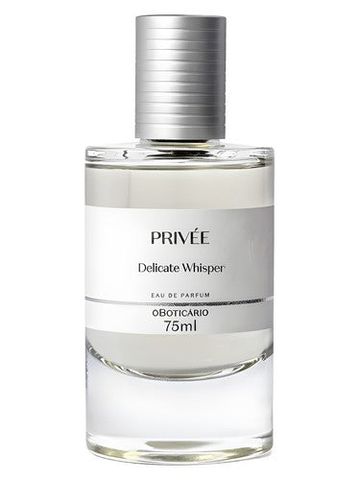 O Boticario Delicate Whisper fragrance bottle