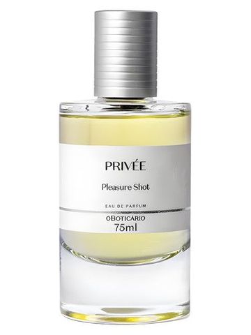 O Boticario Pleasure Shot fragrance bottle