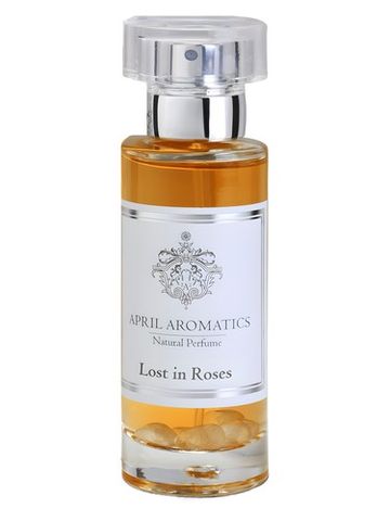 April Aromatics Lost in Roses fragrance bottle