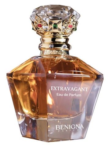 Benigna Parfums Extravagant fragrance bottle