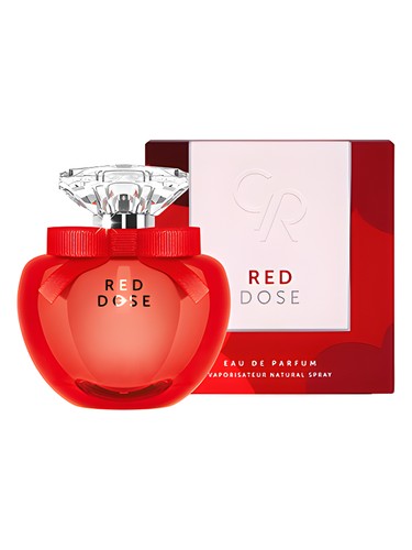 Golden Rose Red Rose fragrance bottle