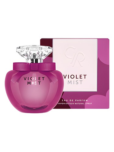 Golden Rose Violet Mist fragrance bottle