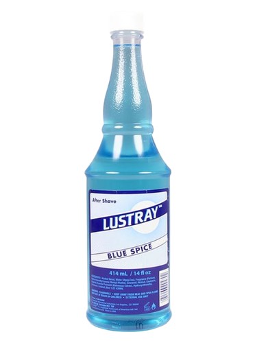 Pinaud Clubman Lustray Blue Spice fragrance bottle