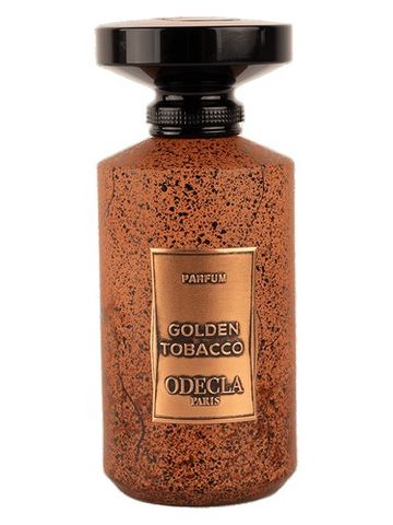 Odecla Golden Tobacco fragrance bottle