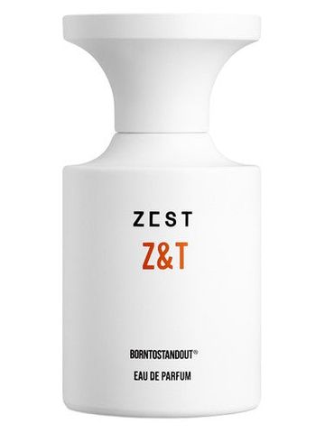 BORNTOSTANDOUT Zest Z&T fragrance bottle