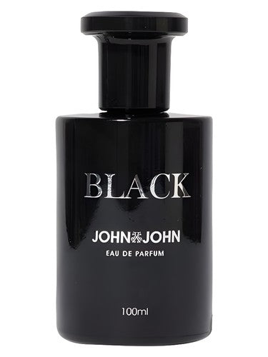 John John Black fragrance bottle