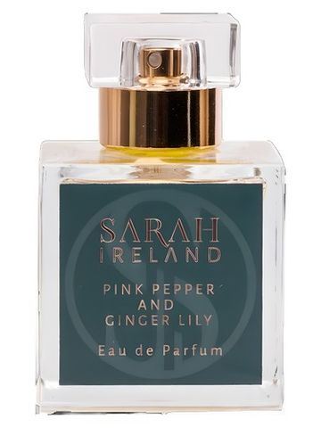 Sarah Ireland Pink Pepper and Ginger Lily fragrance bottle