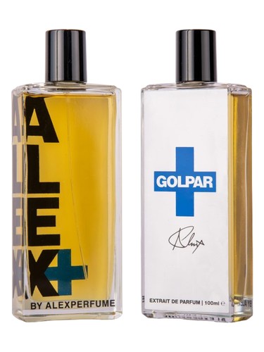 Alex+ Golpar+ fragrance bottle