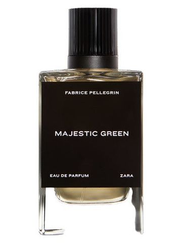 Zara Majestic Green fragrance bottle
