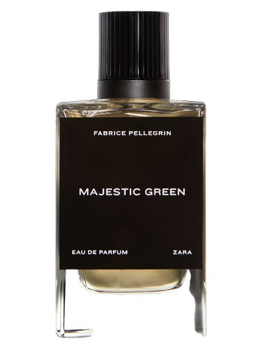 Zara Majestic Green fragrance bottle