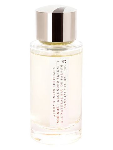 Aloha Senses No. 5 Noē Noē Grounded Serenity fragrance bottle