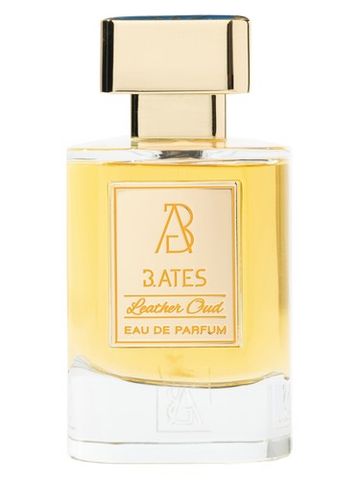 B.ATES Leather Oud fragrance bottle