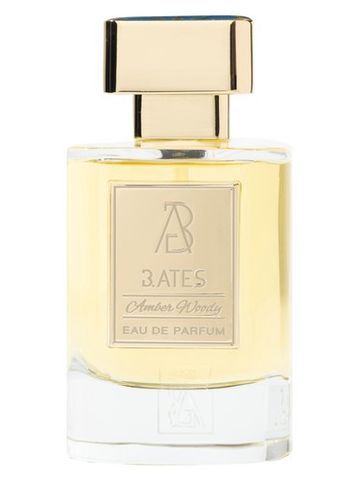 B.ATES Amber Woody fragrance bottle