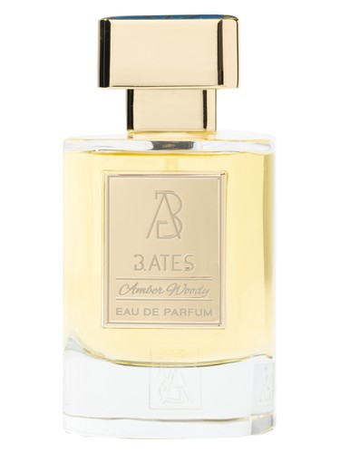 B.ATES Amber Woody fragrance bottle