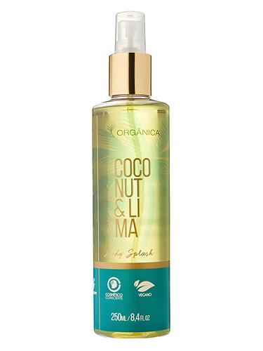 Orgânica Coconut & Lima fragrance bottle