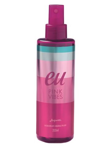 Jequiti Eu Pink Vibes fragrance bottle