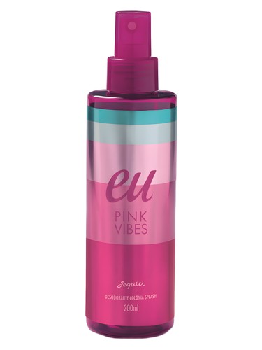 Jequiti Eu Pink Vibes fragrance bottle