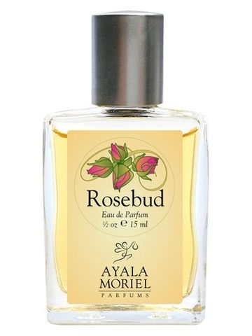 Ayala Moriel Rosebud fragrance bottle