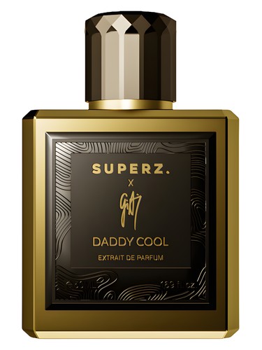 Superz. Daddy Cool fragrance bottle