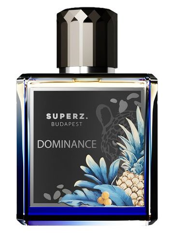 Superz. Dominance fragrance bottle
