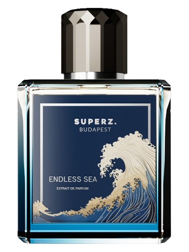 Superz. Endless Sea fragrance bottle