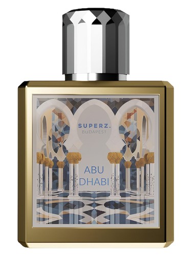 Superz. Abu Dhabi fragrance bottle