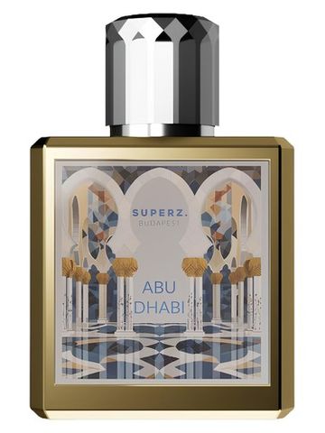 Superz. Abu Dhabi fragrance bottle