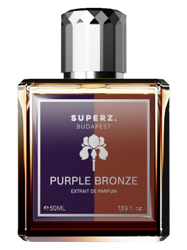 Superz. Purple Bronze fragrance bottle