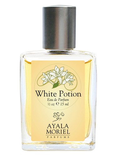 Ayala Moriel White Potion fragrance bottle