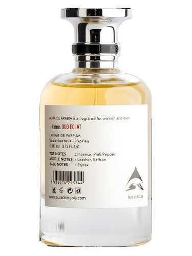 Aura de Arabia Oud Eclat fragrance bottle